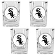 Chicago White Sox 4pc Square Shot Glass Set MLB Baseball