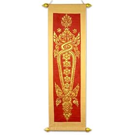Cotton wall hanging, 'Sacred Protection' by NOVICA