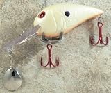 JLVLures Deep Crankbait Bone : Diver Lures JLV Freshwater Smallmouth Steelhead Pike Salmon Trout
