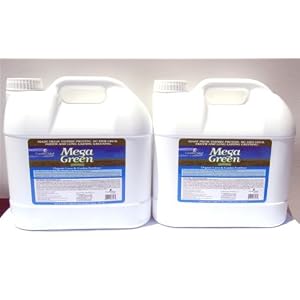 Mega Green Organic Fertilizer, All Purpose Lawn and Garden, Liquid Hydrolysate Fish by 