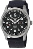Seiko Men's SNZG15 Seiko 5 Automatic Stainless Steel Watch with Nylon Strap