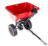  : Earthway 80-Pound Semi-Assembled Tow Spreader with 10-Inch Wheels #2050T