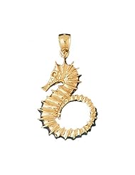 CleverEves 14K Gold Pendant Seahorse 7.7 - Gram(s)