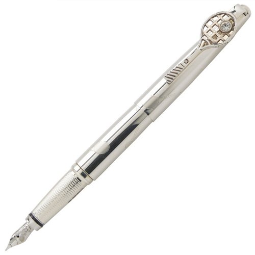 Cross Townsend Solid Sterling Silver Limited Edition Tennis Hall of Fame Fountain Pen