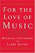 For The Love of Music: Invitations to Listening