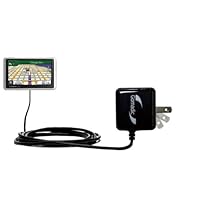 Advanced Garmin nuvi 2757 / 2797 LMT Rapid Wall AC Charger - Amazingly powerful home charge design built with Gomadic Brand TipExchange