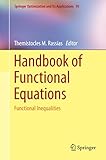 Handbook of functional equations : functional inequalities