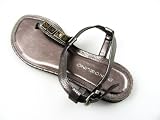 Bandolino Women's Dancnshoe Silver Flat sandals, U.S 7 M