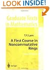 A First Course in Noncommutative Rings