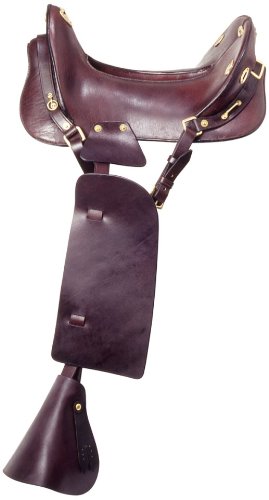 McClellan Replica Cavalry Saddle - Dark Brown - 15