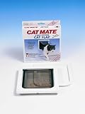 Pet Supplies : Cat Mate Lockable Cat Flap Door White 4-Way Lock