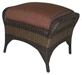41JlMUzgBPL. SL160  Agio International Co., Inc Addison Classic Ottoman 30  Wicker/Resin Furniture