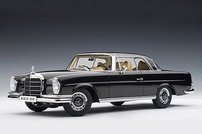 AUTO ART 1/18 AA76286 MERC-BENZ 280 SE COUPE 