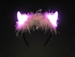 Blink Haarreifen Teufelsh�rner pink m...