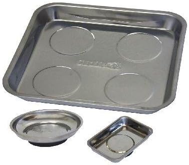 Grip-On-Tools 67456 3-Piece Magnetic Tray Set