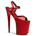 Plateau High Heels rot