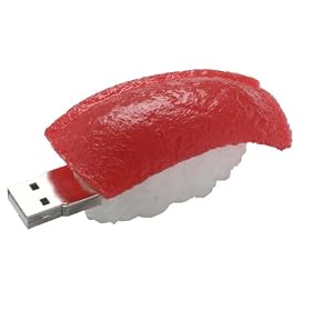 1GB Tuna Sushi USB Drive - So real you get hungry!!