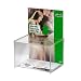 Sigel VA150 Aktionsbox, mit Einstecktafel f�r A4-Papier, Einwurfschlitz 12 x 1,2 cm, glasklar, Acryl, 225x300x170 mm, 1 ST