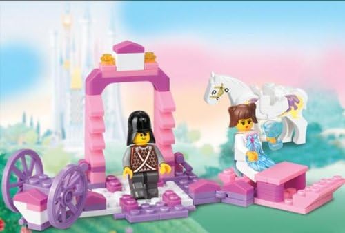 Enlighten Child M38-B0239 the Princess Carriage 99 pcs Compatible With Ligo Assembles Particles Block Toys