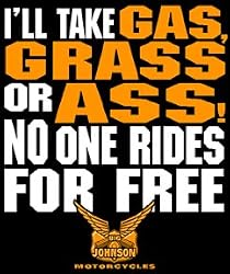 Johnson Motorcycles Gas to Ride
