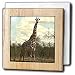 Wild animals - Giraffe - Tile Napkin Holders