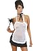 Sexy Ooh La La Maid Costume 4 Piece Set