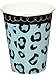 Sweet Safari Boy Baby Shower Party Cups, 18 Pieces, Made from Paper, Blue, 9 oz by Amscan