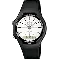 CASIO AW90H7EVEF - Reloj unisex de cuarzo, correa de resina color negro