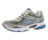 Saucony Women's Grid Ignition 2 Running Shoe,Silver/Grey/Blue,9.5 M US