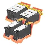 LD © Compatible Set of 4 (Series 22) High Yield Black & Color Ink Cartridges for the Dell P513w, V313, V313w Printers: 2 Black T091N, 2 Color T092N 41JlXi9TskL. SL160 LD © Compatible Set of 4 (Series 22) High Yield Black & Color Ink Cartridges for the Dell P513w, V313, V313w Printers: 2 Black T091N, 2 Color T092N