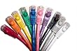 7 Ft (7ft) Cat6 Ethernet Network Patch Cable Mixed Colors w/Ultra Boot RJ45 m/m 10/100/1000 Gigabit (10 PACK)