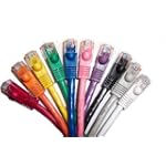 2 Ft (2ft) Cat6 Ethernet Network Patch Cable Blue RJ45 m/m (10 PACK) $19.99
