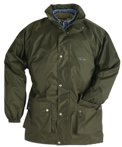 Baleno Dolomit, NYLIDE RAIN JACKET WITH MESH LINING / Color green