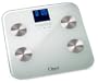 Ozeri Touch 440 lbs Digital Bathroom Scale in White -- Measures Weight, Body Fat, Hydration, Muscle and Bone Mass with Auto Recognition Technology for 8 Personal Profiles