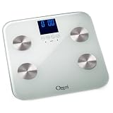 Ozeri Touch 440 lb Digital Bathroom Scale -- Measures Weight, Body Fat, Hydration, Muscle and Bone Mass with Auto Recognition Technology for 8 Personal Profiles