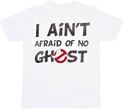 Ghostbusters Ain't Afraid of No Ghost White T-shirt Tee
