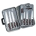 Kitchen & Housewares : RH Forschner by Victorinox 14-Piece Gourmet Cutlery Set, Black Fibrox Handles with Attache Case
