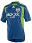 Seattle Sounders FC 09/10 Away Soccer Jersey