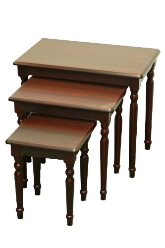 PolarisÂ® Cherry Three Nesting Tables for Sale