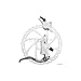 Hayes Stroker Trail Hydraulic Disc Brake V6/ Front White