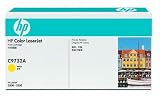 Original HP Color LaserJet C9732A Yellow Print Cartridge in Retail Packaging