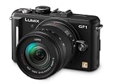 Panasonic Lumix GF1 12.1MP Digital System Camera 14-45mm Lens Kit - Black