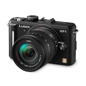 Panasonic Lumix GF1 12.1MP Digital System Camera 14-45mm Lens Kit - Black