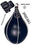 Heavy Duty Speed Ball Punching Bag + Gloves + Hook + New
