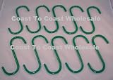 10 Pc Utility Green Hook Set S Shape Home or Shop Tool