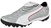 UMA V-Kon II L IT Mens Indoor Turf Football Soccer Shoe Trainer Silver White High Risk Red