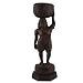 Human Figurine Wood Standing Sculpture 11 x 3.75 inches (wsculp062)