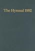 Hymnal 1982 According to the Use of the Episcopal Church