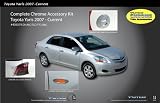TOYOTA YARIS 2006-08 Exterior Chrome Trim Kit