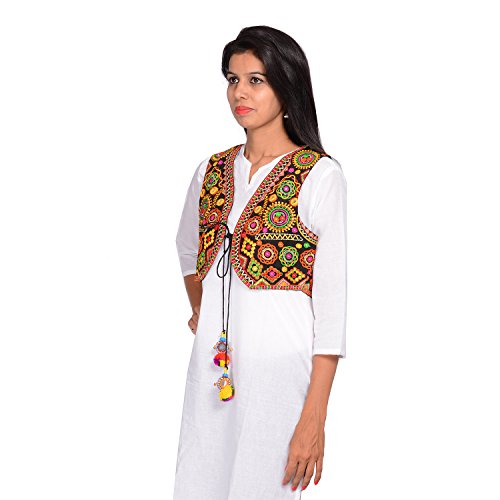 Buy Attire Women's Kutch embroidered Shrug/Navratri special Gujarati